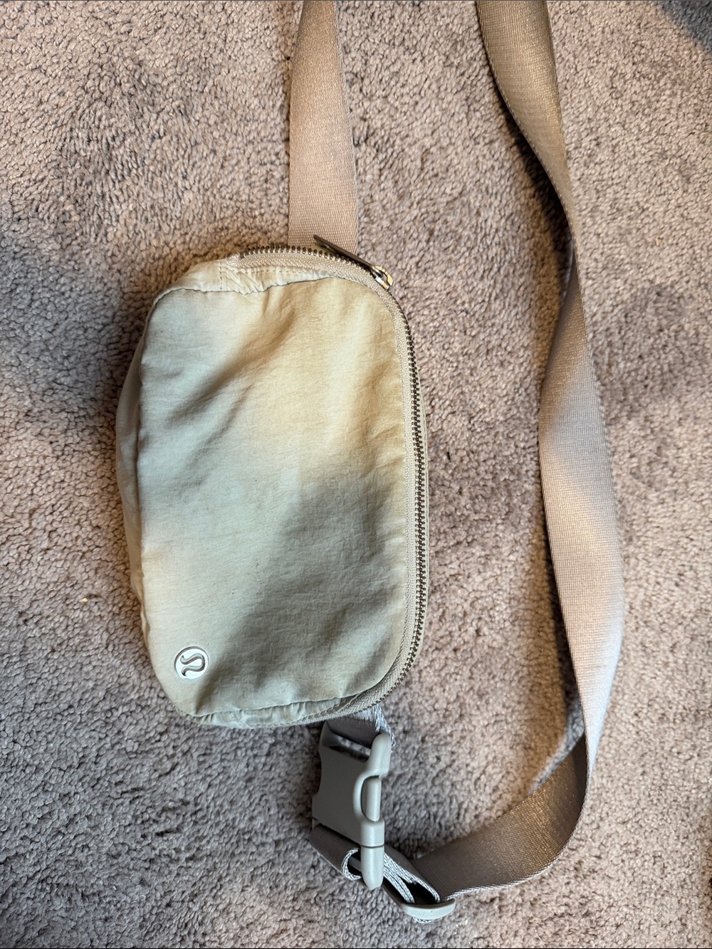 lululemon athletica gray Belt Bag with Adjustable Strap